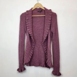 Elisabetta Collection Ruffle Cardigan